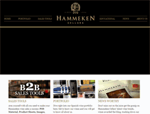 Tablet Screenshot of hammekencellars.com
